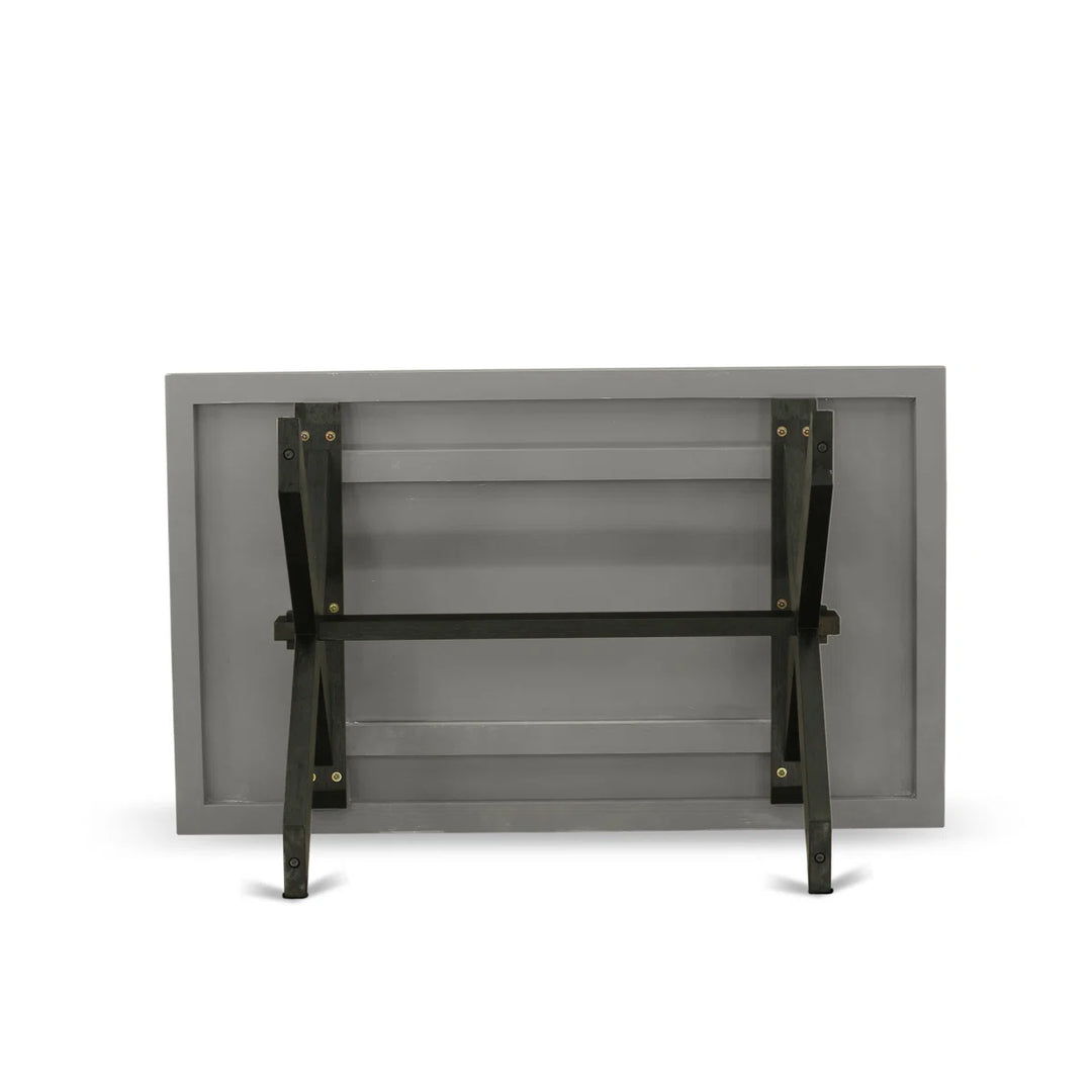 Three Posts Geist 4-Person Solid Wood Dining Set