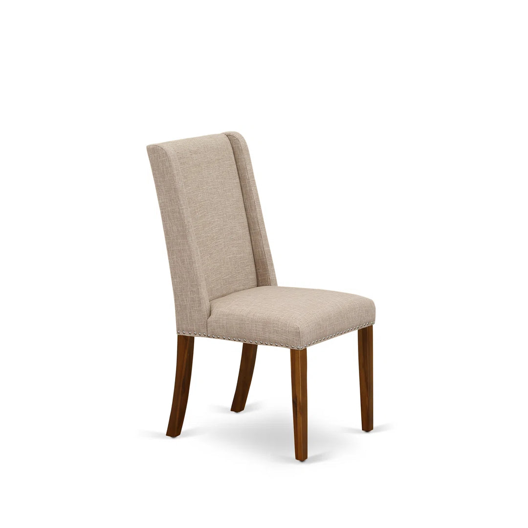 Three Posts Geib Rubber Solid Wood Dining Set