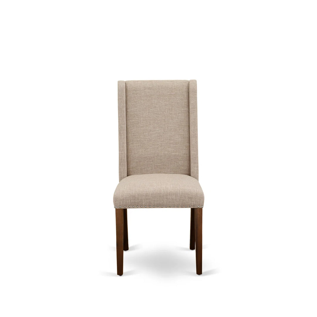 Three Posts Geib Rubber Solid Wood Dining Set