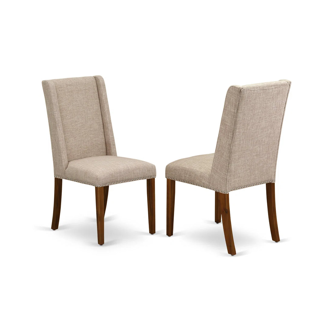 Three Posts Geib Rubber Solid Wood Dining Set