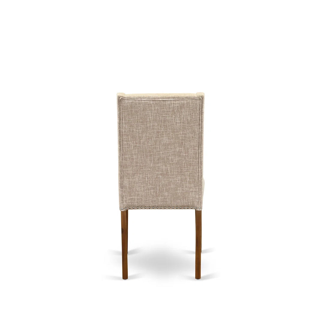 Three Posts Geib Rubber Solid Wood Dining Set