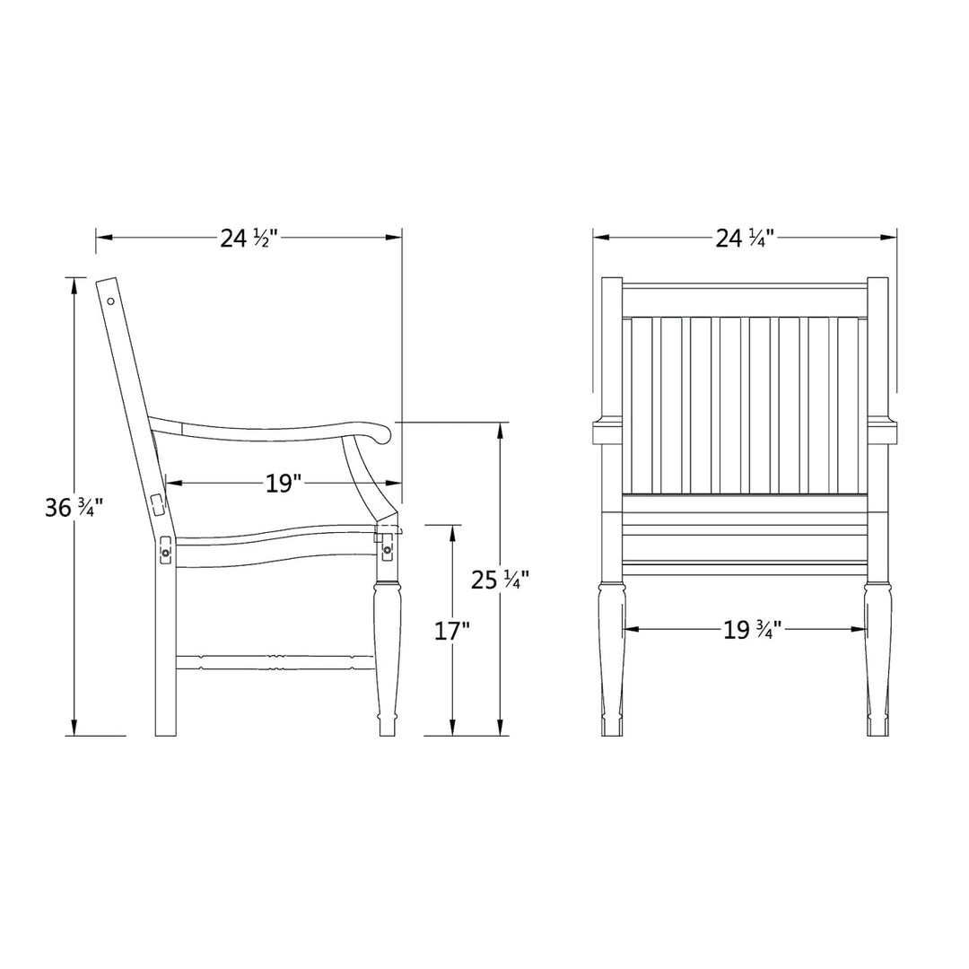 Kelly Clarkson Home Allison Rectangular 6-Person Teak Dining Set