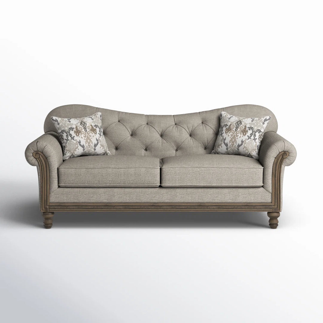 Kelly Clarkson Home Audio 88in Rolled Arm Sofa with Reversible Cushions