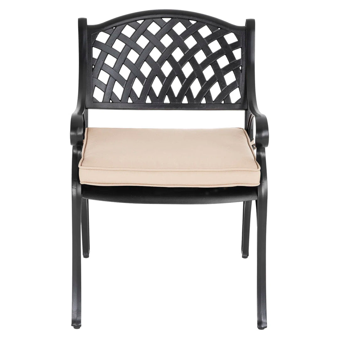Three Posts Coddington Round 2-Person Bistro Set with Cushions