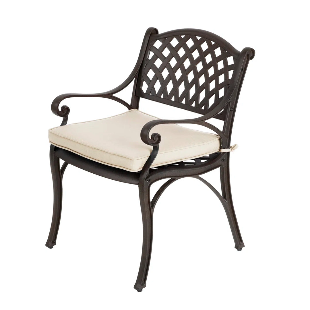 Three Posts Coddington Round 2-Person Bistro Set with Cushions