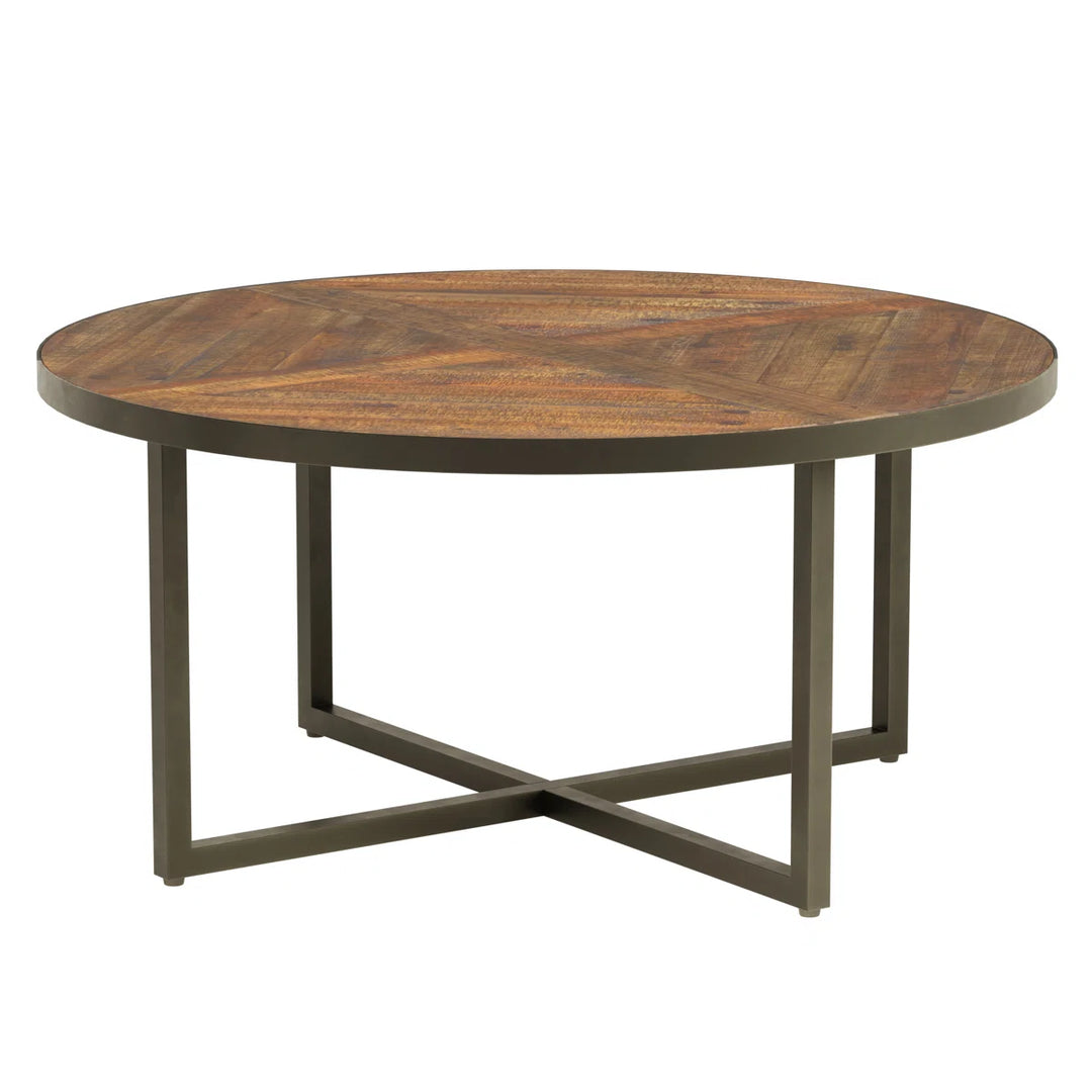 Three Posts Dillwyn Cross-Legs Coffee Table