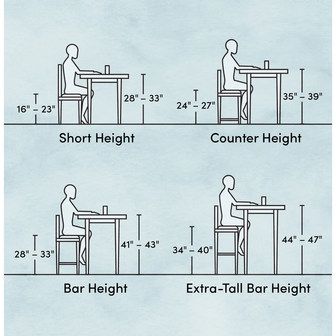 Sand and Stable Eugley 4-Person Counter Height Dining Set