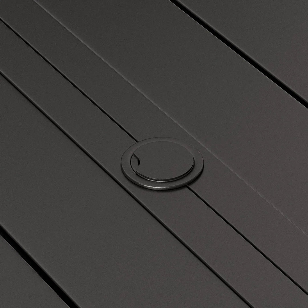 Three Posts Hilley Rectangular 6-Person Dining Set with Cushions