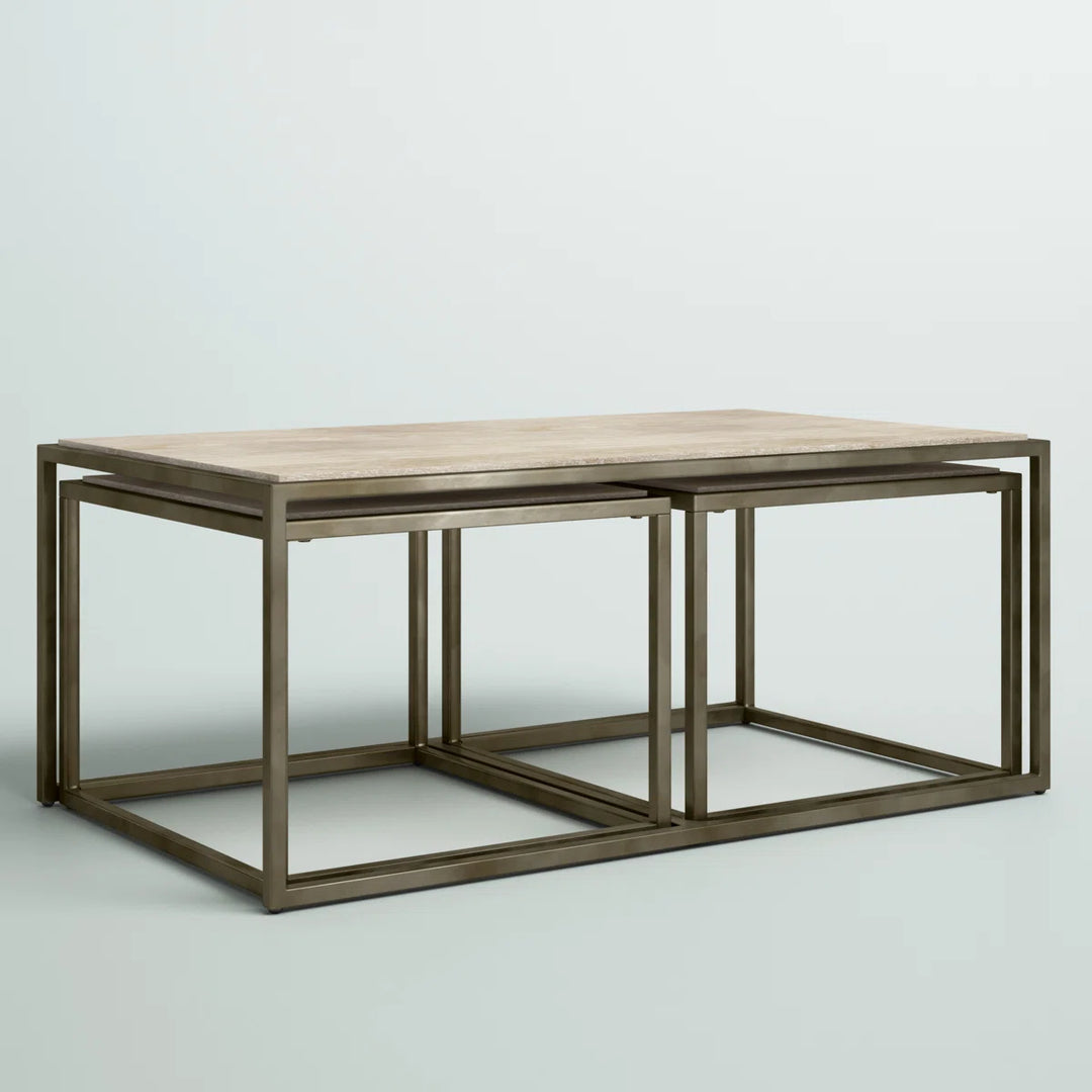Greyleigh Kressley Frame 3-Piece Nesting Table Set