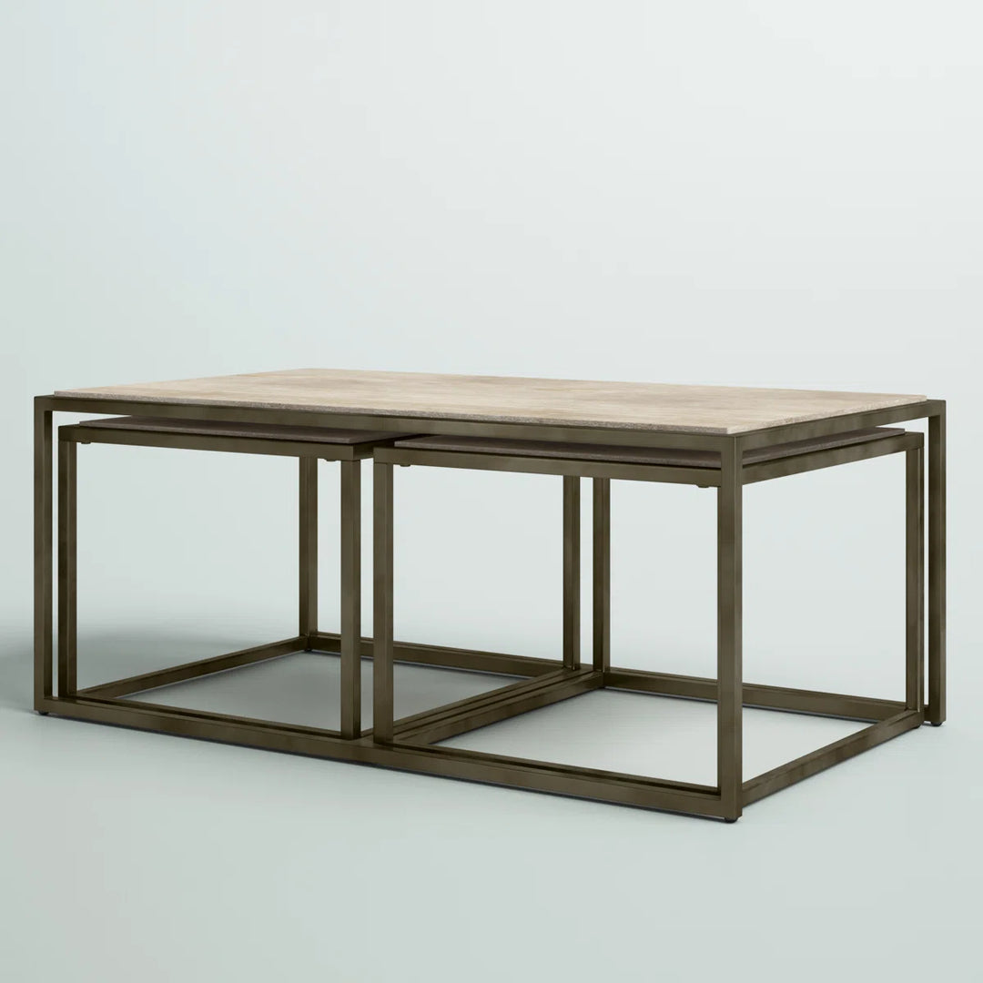Greyleigh Kressley Frame 3-Piece Nesting Table Set