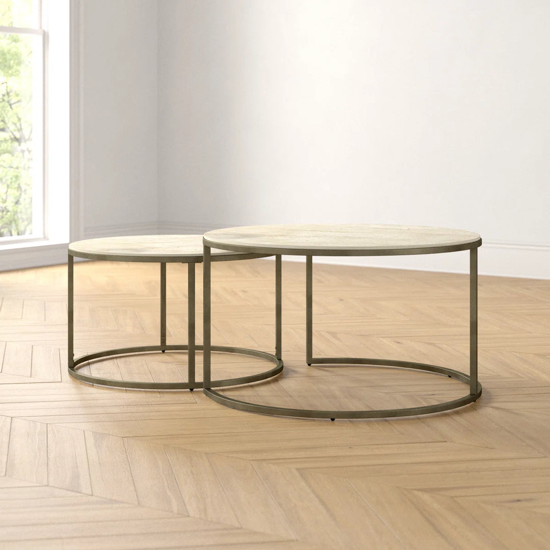 Greyleigh Kressley Frame 2-Piece Nesting Table Set