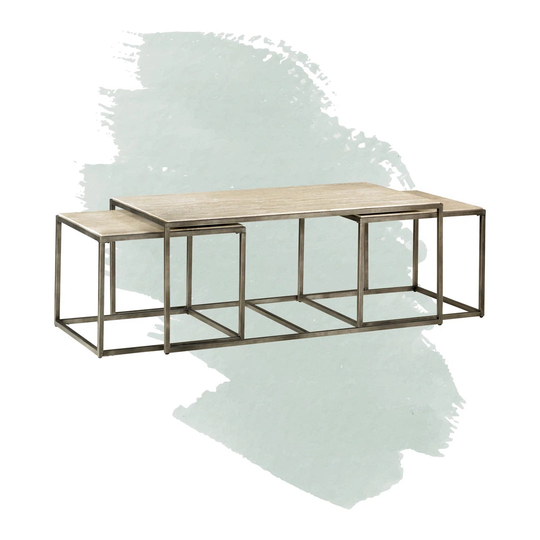 Greyleigh Kressley Frame 3-Piece Nesting Table Set