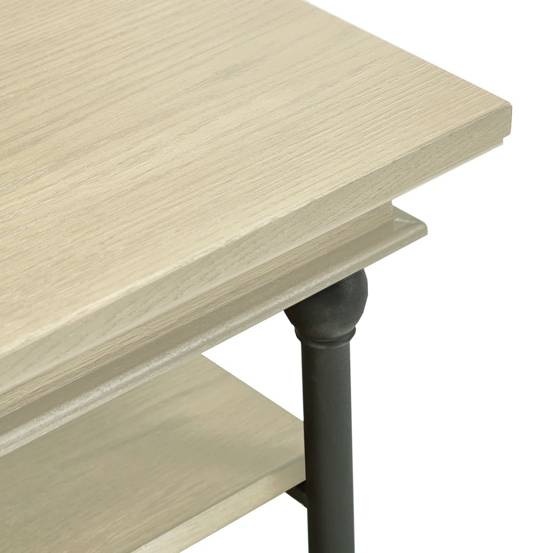 Greyleigh Kyler Floor Shelf Coffee Table with Storage